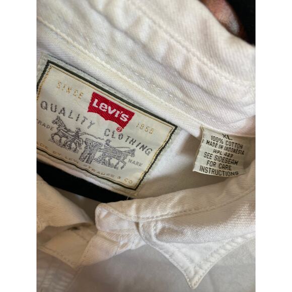 Cropped vintage Levi button up size XL - Picture 2 of 2